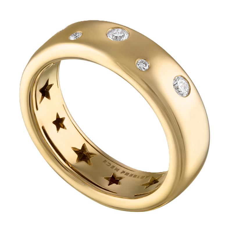 Stacking  Women 7 14 Polished Ring CST-R-503