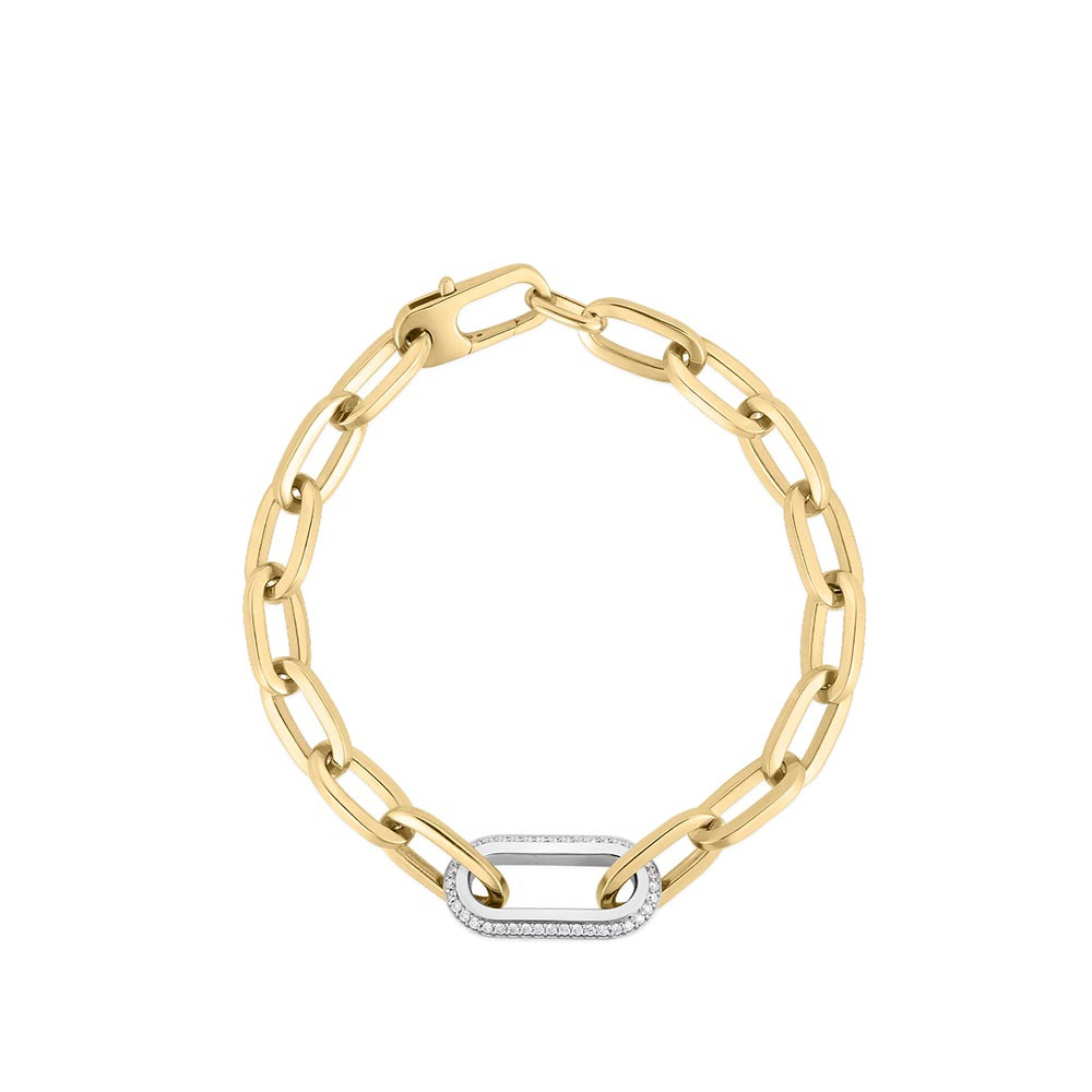 Chain Classic Women  18 Polished Bracelet 5310187AJLBX