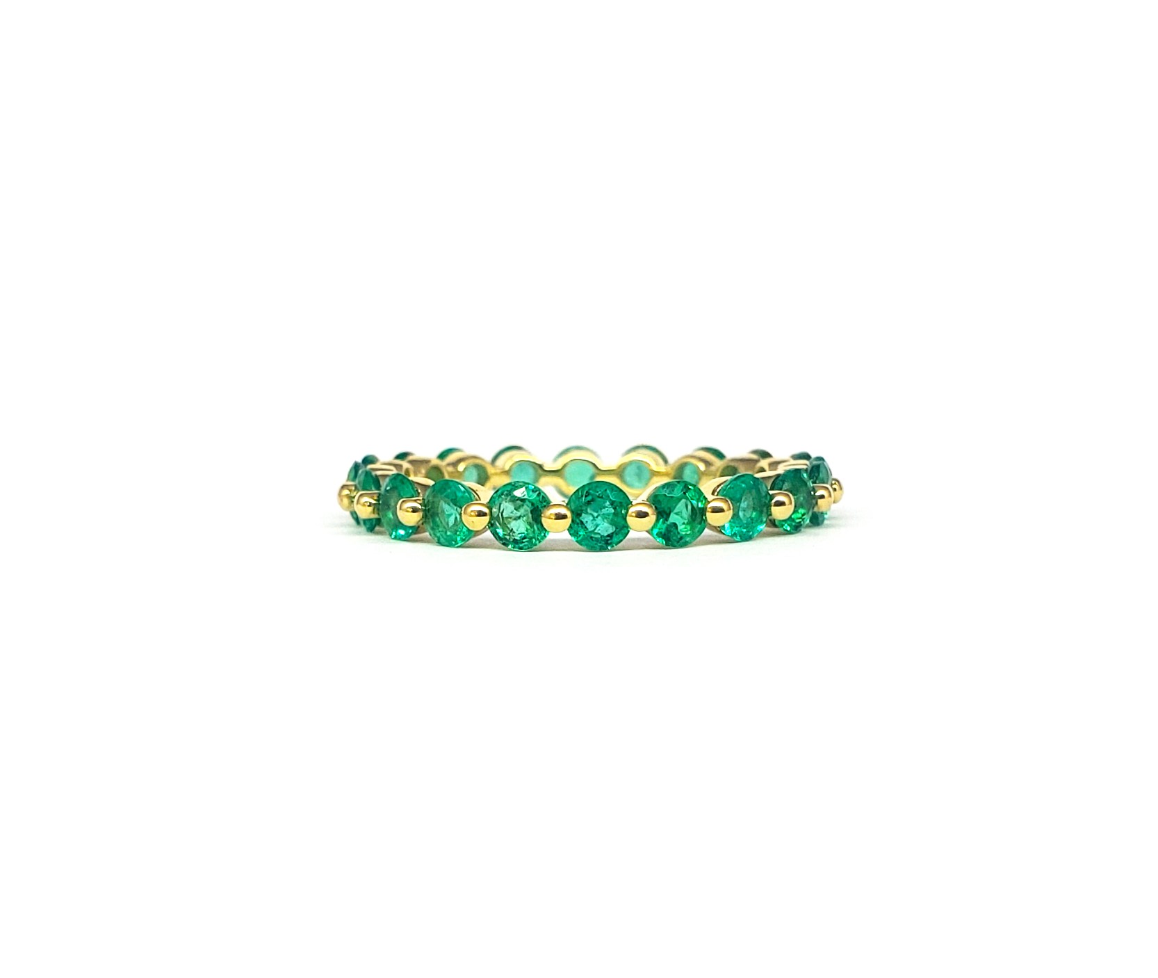 Stacking    18 Polished Ring SS-R013I-EM-Y-7